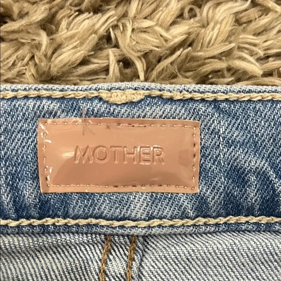 MOTHER The Insider Crop Step Fray Jeans – Size 25 - Picture 6 of 13
